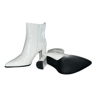 Nasty Gal 3” Block Heel Pointed Boots Size 9